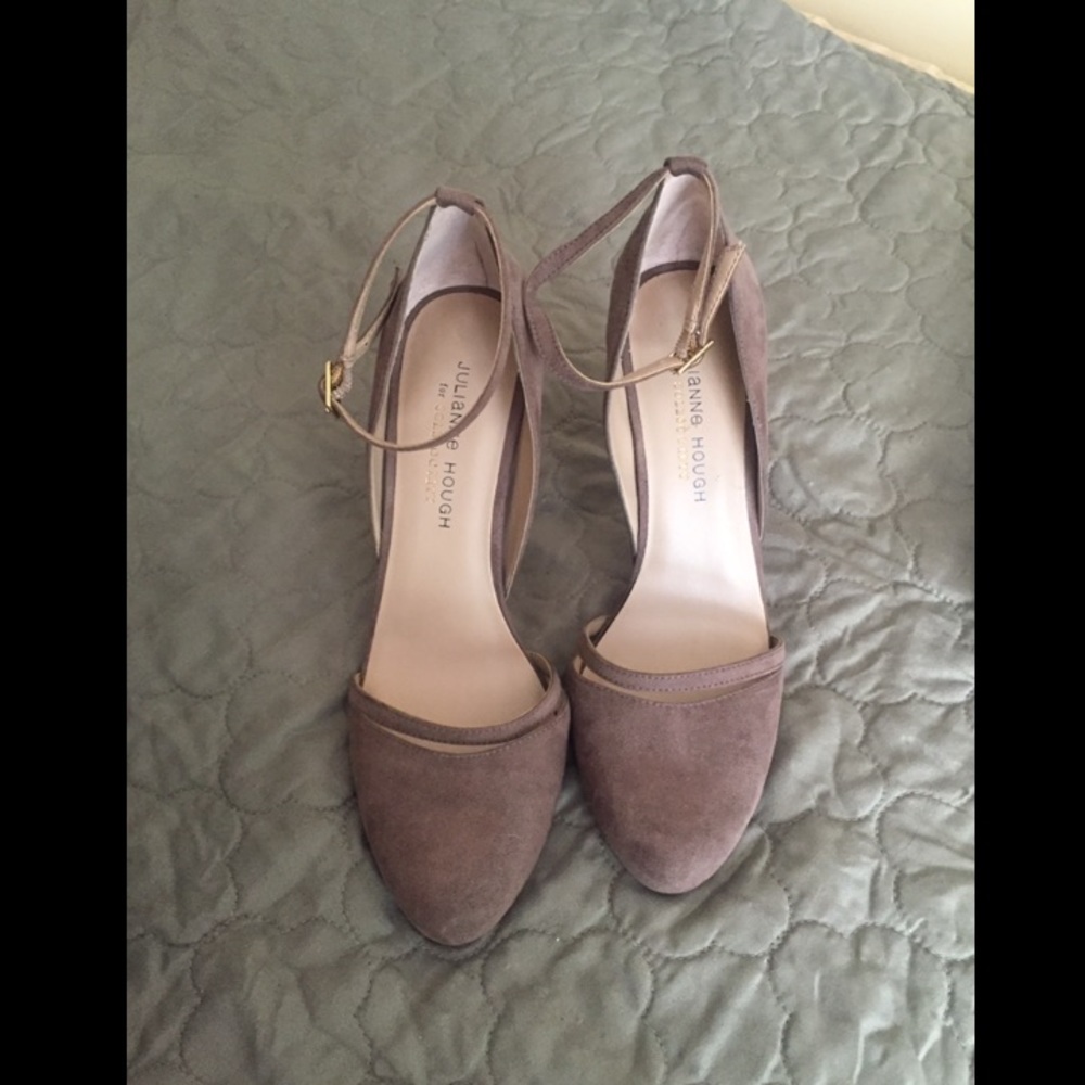 Julianne Hough for Sole Society faux suede heels 8